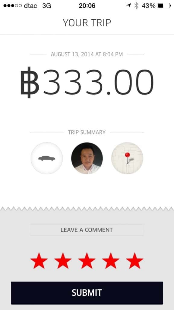 uber จ่าย